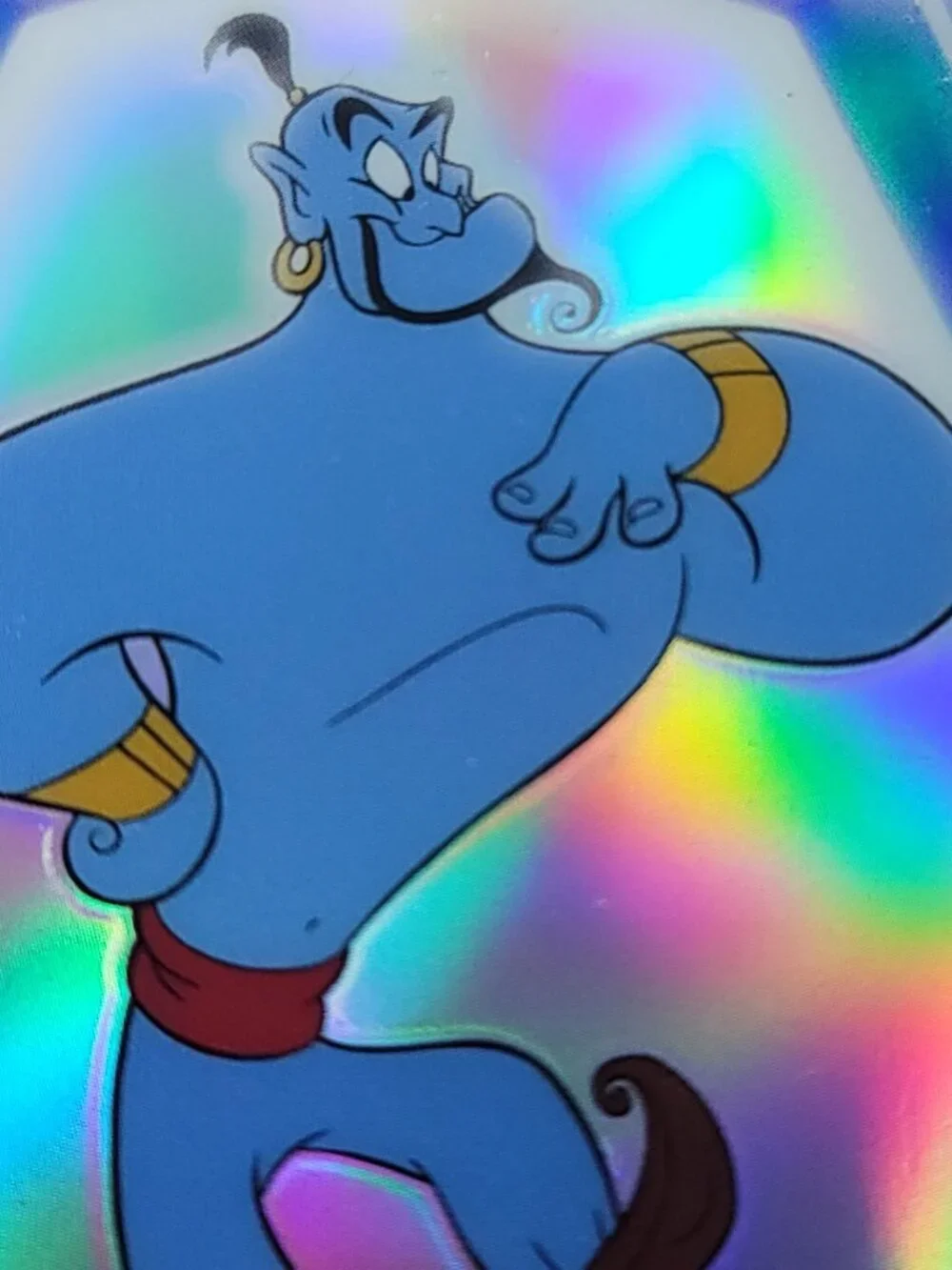 Genie Topps 2026 Disney Neon Holo Chrome Refractor Limited 106/199 CNE